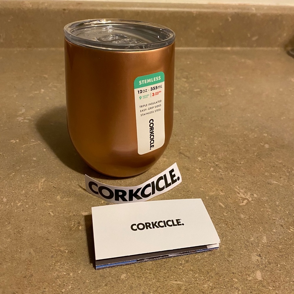 Corkcicle wine tumbler